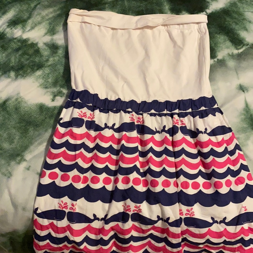 Size medium lilly pulitzer strapless dress